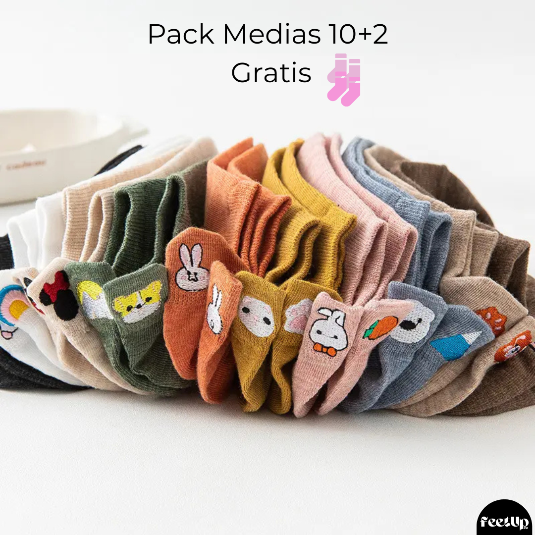 Pack de Medias"Encanto"10+2 ¡Gratis!